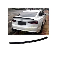 Audi A5 Bagaj Üstü Piano Black Spoiler 2017-2020