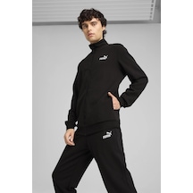 Puma Erkek Siyah Ess Sweat Suit Alt Üst Eşofman Takımı 68484801-siyah Siyah