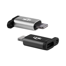 Linktech O189 Micro Usb To Lightning Dönüştürücü Metal Adaptör (551657642) Linktech O189 Micro Usb To Lightning Dönüştürücü Metal Adaptör (551657642)