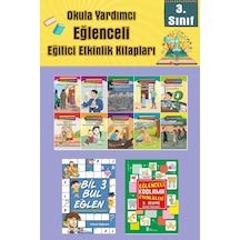 3.sınıflar İçin Okumayı Sevdiren 10 Lu Hikaye Seti -bil Bul Eğlen-kodlama 8 Okulda Evde Tatilde