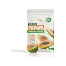 Dondurularak Kurutulmuş Papaya 20 G Freeze Dried Meyve Cipsi Çıtır Meyve Kurusu 1 Adet