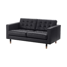 Ikea Beyaz Lüks Kanepe - 2'li Deri Kanepe