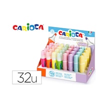 Carioca Pastel+fosforlu İşar.kalemi 32 Li 8 Renk 43184 Çok Renkli