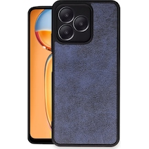 Realme Note 50 4g Uyumlu Kılıf Aras Deri Kapak - Lacivert