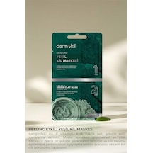 Peeling Etkili Yeşil Kil Maskesi 2x 7.5 Ml