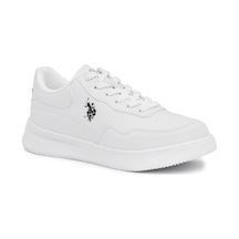 U.S. Polo Assn. 21Y Abe Beyaz Bayan Ayakkabı Bayan Spor Beyaz