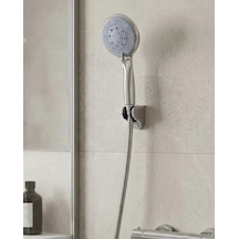 Hubrendy Tekno Çok Fonksiyonlu 4 Kademeli El Duşu Seti Spiral Hortumlu Banyo Duş Başlığı Diğer