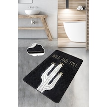 Wild And Free Djt 60X90 Cm Banyo Halısı Paspas Yıkanabilir