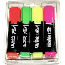 Fosforlu Blisterli Kalem 4 Lü Ym-792-4