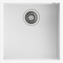 Teka Square 40.40 Tg Tezgah Altı Beyaz Granit Eviye