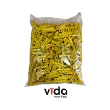 8'lik Sarı Roket Dübel 500'lü Paket - 8 Mm Plastik Duvar Dübel 1