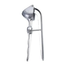 1 Adet Paslanmaz Çelik Sarımsak Presi Mutfak Aksesuarları Pişirme Zencefil Kıyma Makinesi Kırıcı Sıkma Ezici Araçları Gümüş