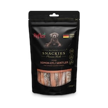 Snackies Natural Füme Somon Etli Şerit Köpek Ödül Maması 170 Gr