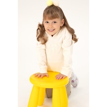 U.s. Polo Assn. Kız Çocuk Krem Sweatshirt 50296388-vr071 Krem