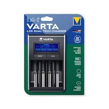 Varta 57676101401 LCD Dual Tech Pil Şarj Cihazı
