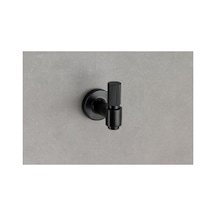 Askılık Tekli Siyah Renk 76x76x50 Mm Diğer