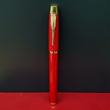 Metal Kırmızı Roller Kalem Siyah Metal Kırmızı Roller Kalem Siyah