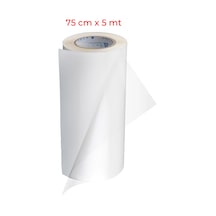 ŞEFFAF YAPIŞKANLI FOLYO 75 CM X 5 METRE