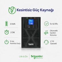 Easy Ups On-line Spm3kı-tr 3000va 2700w 230v Saf Sinüs Kesintisiz Güç Kaynağı - Ups