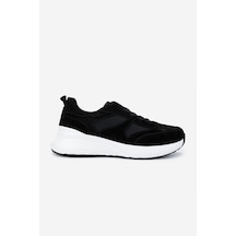 Valmenti Kadın Sneakers & Spor Ayakkabı 1050 05 Bn Ayk Sk24-25 Syh Suet/syh Prst Siyah