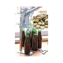 Morpanya Şişe Kapatma Aleti Soda Gazoz Kapağı Kapama Makinası 1000 Adet Ka