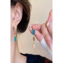 Kadın Küpe İthal Özel Seri Elements Küpe Altın