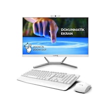 Turbox TAX961 i5-6400 16 GB 512 GB SSD 23.8" Dos Dokunmatik Ekran Webcam AIO Masaüstü Bilgisayar