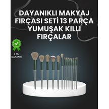 13'lü Fiber Kıllı Yumuşak Makyaj Fırçası Seti Taşınabilir Ve Ergonomik Tasarım