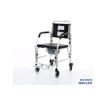 Wollex WG-M699 Klozetli Tekerlekli Banyo Sandalyesi