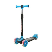 Cool Wheels Led Işıklı 3 Tekerlekli Yükseklik Ayarlı Twist Scooter Mavı