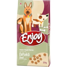 Enjoy Biftekli Yetişkin Köpek Maması  15 Kg