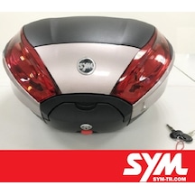 Sym 40 Lt  Çanta Tüm Sym Modellerine Uyumlu Universal Çanta Siyah