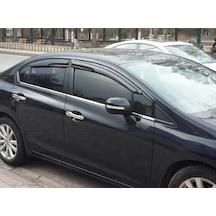 Honda Civic Mügen Cam Rüzgarlığı 2012-2016 Arası 4 Lü Takım N11.22746