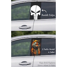 Tasarımınıza Uyum Sağlayan Kapı Direk Folyo Sticker Etiket
