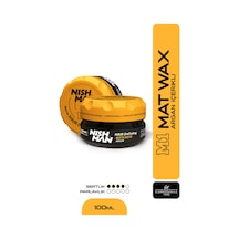 M1 Argan Özlü Mat Görünümlü Saç Şekillendirici Wax - 100 Ml