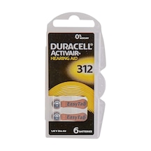 Ayrex 312 Numara Işitme Cihazı Pili 10 Paket X 6 Adet 60 Adet Pil