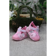 Vicco 321.b24y.211 Monrovia Pembe Rahat Esnek Işıklı Kız Çocuk Sandalet 001