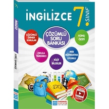 7.Sınıf İngilizce Video Çözümlü Soru Bankası -  Evrensel İletişim Yayınları