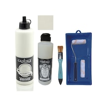 Mobilya Boyası-cadence Multisurface H-003 Eskimişbeyaz 500ml Ultimate Vernik Parlak 250ml Satruloset Beyaz Beyaz