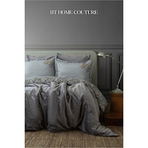 Battaniyeli Çift Kişilik Antica Gray My Touch Nevresim Takımı Gri - 919872107 Gri - 919872107 Gri