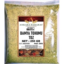 Ankara Baharat Bamya Tohumu Tozu 250 G