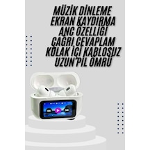 Dokunmatik - 864 - Ekranlı Air Pro 2 Anc Kulaklık Kablosuz - Ece-umay - Çok Fonksiyonlu