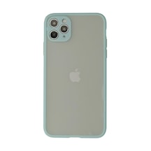 Apple İphone 12 Pro Max Kılıf Montreal Silikon Kapak - Turkuaz 0.2M-Çok Renkli
