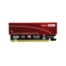 JEYI Coldswift M.2 NVMe to PCIe 3.0 X16 Soğutuculu Adaptör