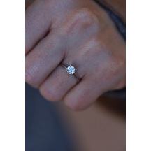 Yenigün Kuyumculuk 14 Ayar Altın Tektaş Yüzük Yzk25528
