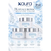 Xaura Beauty 3x Hyaluronic Moisture Cream 50 Ml 3 Adet