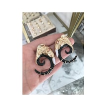 Linalya Jewelry Fil Model Küpe Altın
