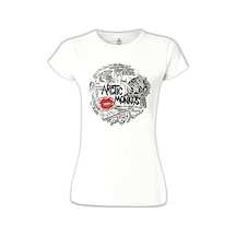 Arctic Monkeys - Songs Beyaz Kadın Tshirt 001