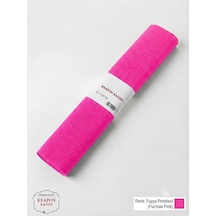 Premium Pembe Krapon Süsleme Kağıdı 50x200 Cm 60 Gr Parti, Organizasyon Ve Okul Etkinlikleri İçin 1 Adet