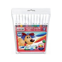 Hobi-Marketart Fatih Keçeli Boya Kalemi 12 Renk - 339532708